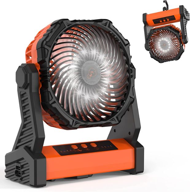 10000mah camping fan
