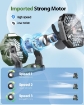10800mAh Solar Powered Fan & Led Lantern, Rechargeable Outdoor Tent Fan for Camping Essentials